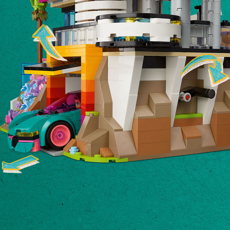 LEGO Friends Andrea's Modern Mansion Doll House - 4 Story Toy House Building Set for Kids - 42639