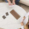 Legacy Deluxe Cribbage Classic Game with Lined Wooden Case and Colored Metal Movers