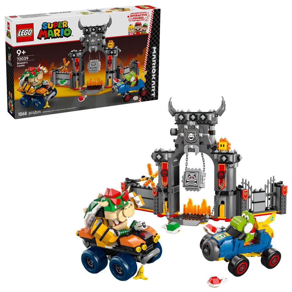 LEGO Super Mario: Mario Kart - Bowser's Castle Building Toy for Kids, Boys & Girls, Ages 9+ - 72039