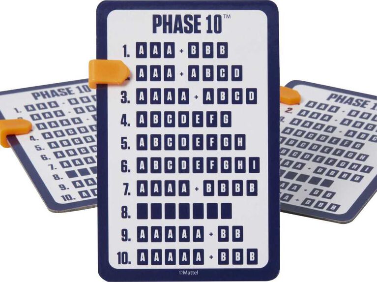 Phase 10 Card Game 40th Anniversary Edition