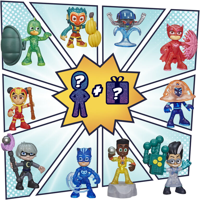 PJ Masks Hidden PJ Surprise Spark Series Preschool Toy, Series 1 Collectible Blind Bag