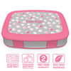 Bentgo Kids Prints Leak-Proof, 5-Compartment Bento-Style Kids Lunch Box - PINK DOTS