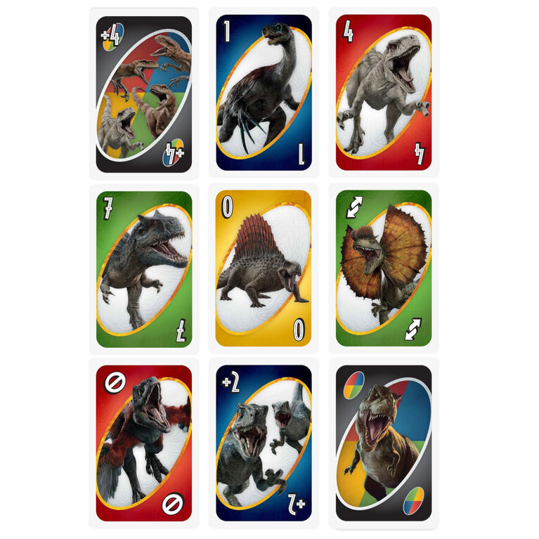 Uno Jurassic World Dominion