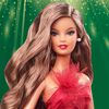 Barbie-Poupée Barbie Joyeux Noël 2022, châtain clair