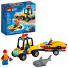 LEGO City Great Vehicles Le Tout-Terrain de secours de la plage 60286 (79 pièces)