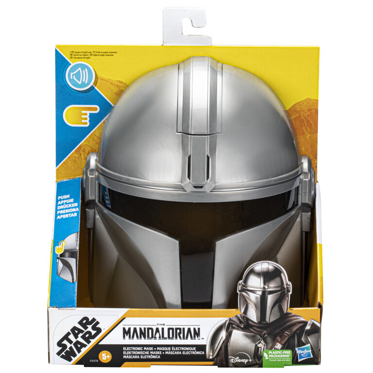 Star Wars Toys The Mandalorian Electronic Mask - French Edition