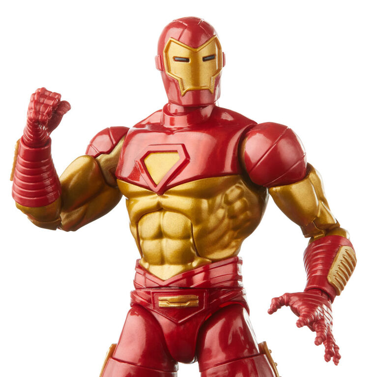 Hasbro Marvel Legends Series Modular Iron Man Action Figure Toy, Includes 4 Accessories and 1 Build-A-Figure Part