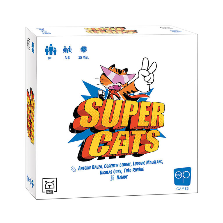 Super Cats Card Game - English Edition