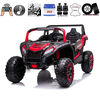 KidsVip 24V Blade BT Edition Buggy/UTV W/RC- Red - English Edition