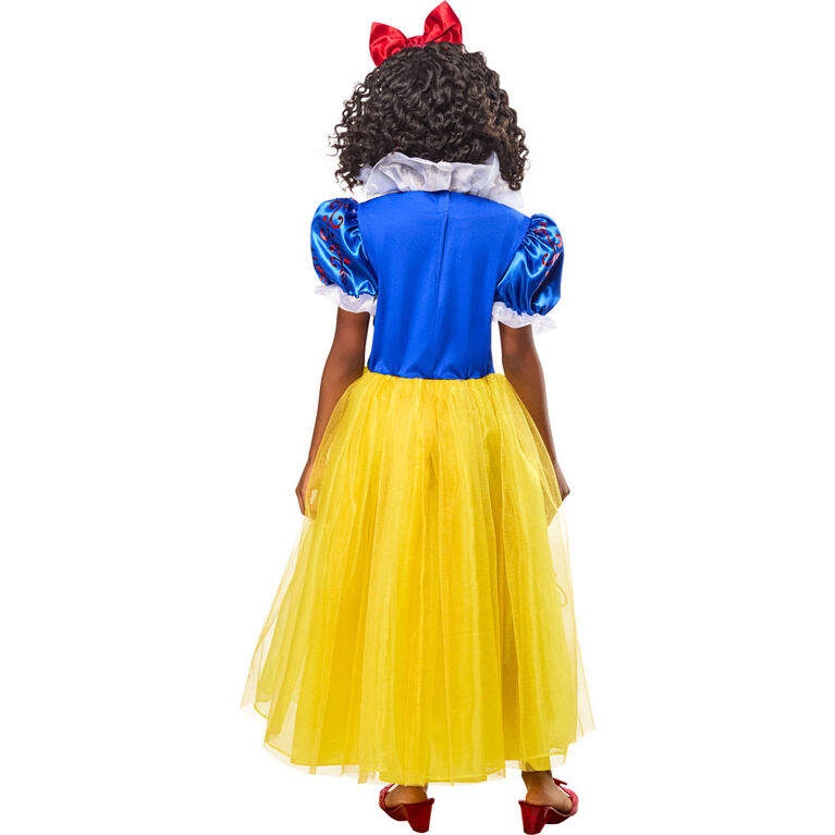 Rubies Fairy Tale Princess Costume Dress with Bow Headpiece, Girls Small (Size 6-7)