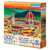 Puzzles Spin Master, Florence, Italie, Puzzle BlueBoard de 300 pièces de la série Voyage représentant un coucher de soleil sur la cathédrale