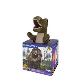 Prime 3D: Puzzle de découverte du tyrannosaure avec peluche - 48 pièces