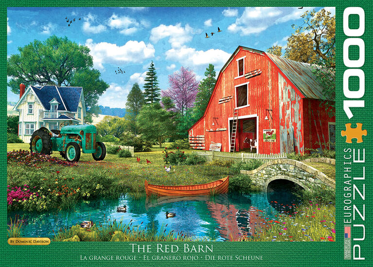 Eurographics Red Barn 1000 piece puzzle