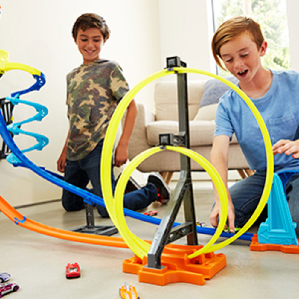 Hot wheels track discount builder vertical launch kit