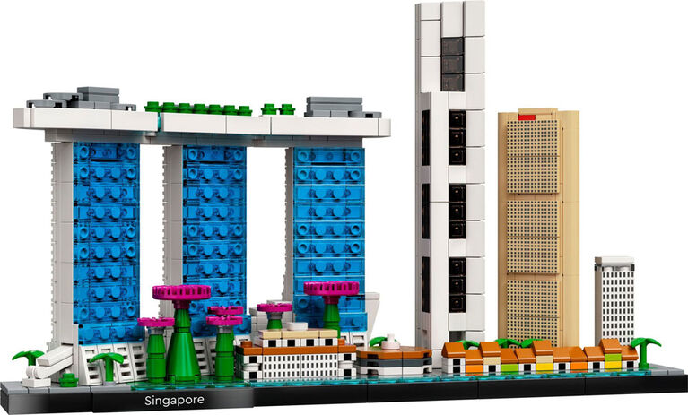 LEGO Architecture Collection Skyline Singapour 21057 Ensemble de construction (827 pièces)