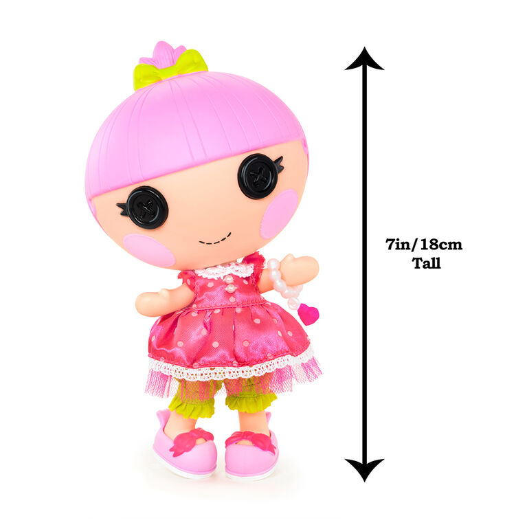 Lalaloopsy Littles Doll - Trinket Sparkles with Pet Yarn Ball Kitten, 7" princess doll
