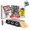 Tech Deck, Play and Display, Coffret rampe transformable et mallette de transport avec fingerboard exclusif