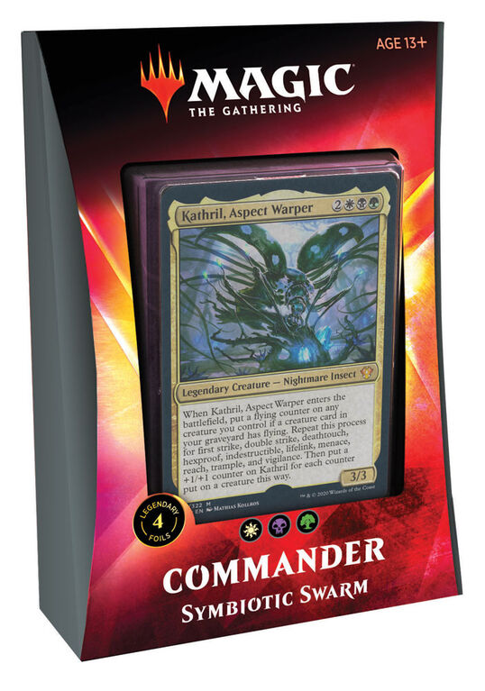 Magic the Gathering "Ikoria - Lair of the Behemoths" Commander Deck - Sympiotic Swarm