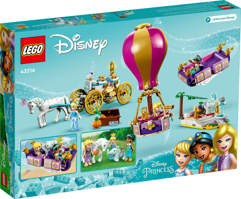 LEGO  Disney Le voyage enchanté de la princesse 43216 Ensemble de jeu de construction (320 pièces)