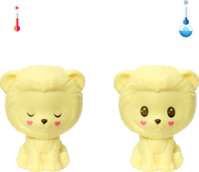 Barbie Cutie Reveal Cozy Cute Tees Series Chelsea Doll and Accessories, Plush Lion