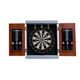 Geneva Dartboard and Cabinet Set