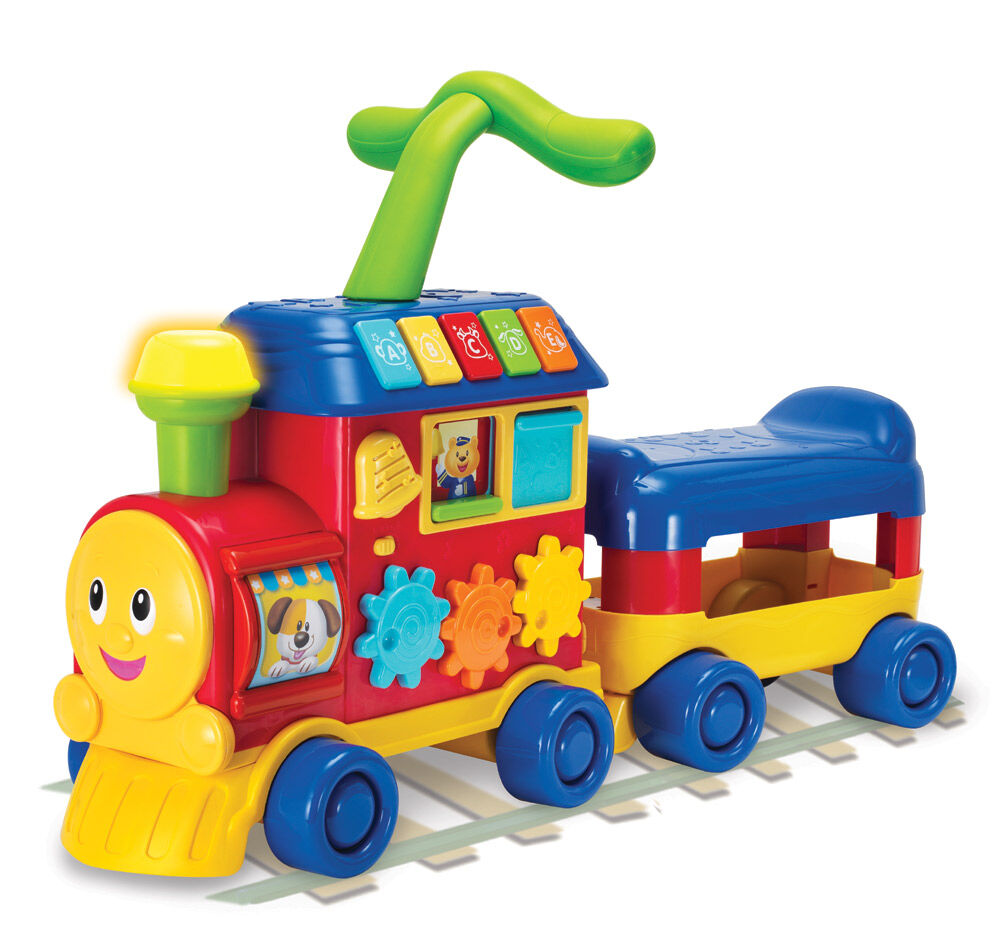 Trotteur train mickey mouse outlet
