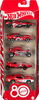 Hot Wheels Core Mattel 80th Anniversary 5-Pack of 1:64 Scale Toy Cars with Collectible Deco