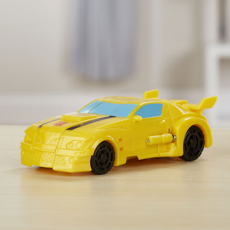 Transformers Cyberverse Action Attackers: 1-Step Changer Bumblebee Action Figure