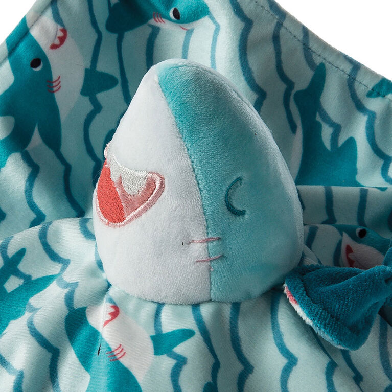 Mary Meyer - Sweet Soothie Shark Blanket -  10" x 10"