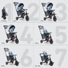 smarTrike STR7 - 7 Stage Folding Stroller Certified Luxury Baby Trike - Denim - Toys R Us Exclusive