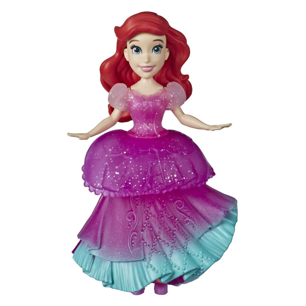 disney princess dolls with clip on dresses