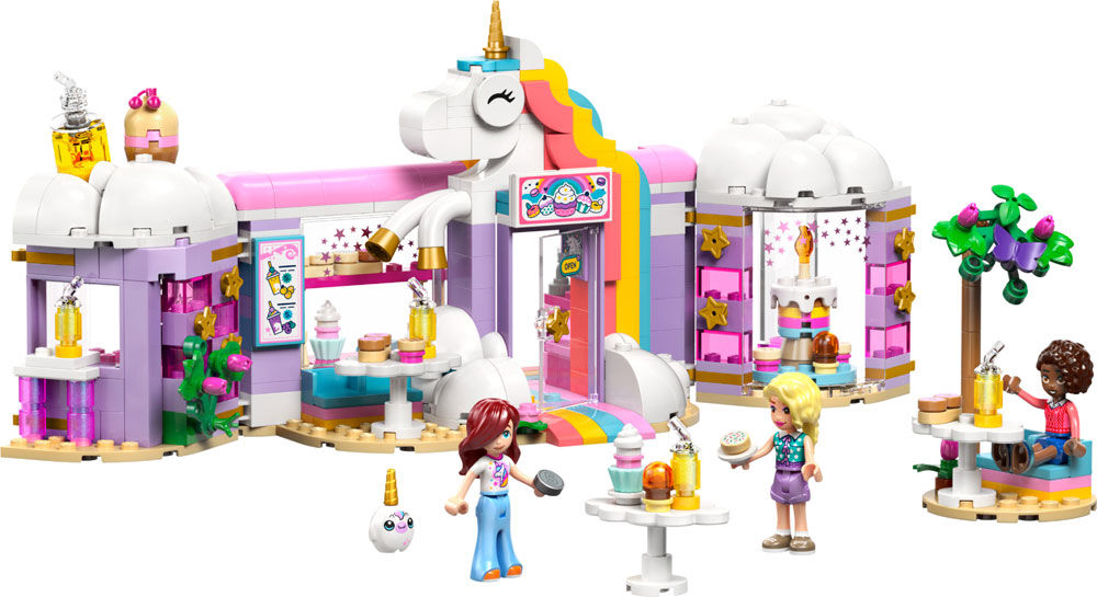 LEGO Friends Unicorn Dream Café Building Toy for Girls, Boys, & Kids, Ages 6+ - 42684