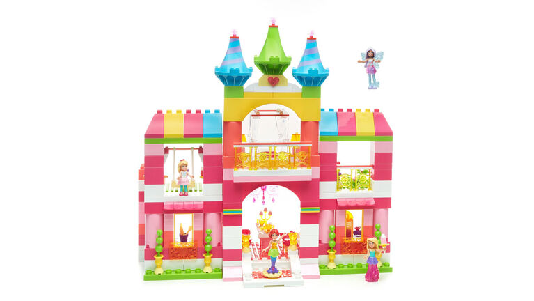 Mega Construx - Barbie - Dreamtopia - Coffret de jeu Château de bonbons