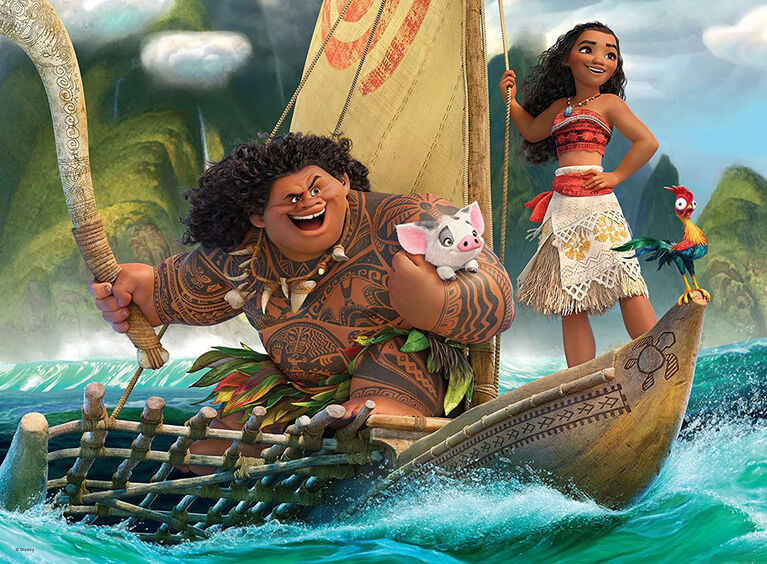 Ravensburger - Moana et Maui casse-têtes 100pc