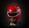 Power Rangers Lightning Collection - Mighty Morphin Red Ranger Premium Collector Helmet Full-Scale for Display - R Exclusive