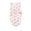 SwaddleMe by Ingenuity Monogram Collection - Rainbow 3PK S/M 0-3M
