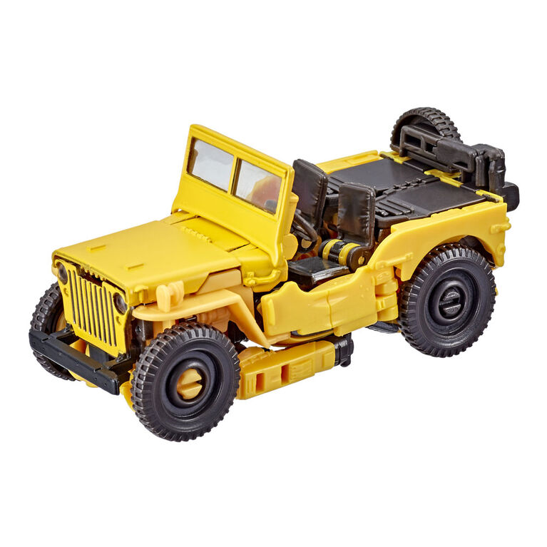 Transformers Toys Studio Series 57 Deluxe Class Bumblebee Movie Offroad Bumblebee Action Figure