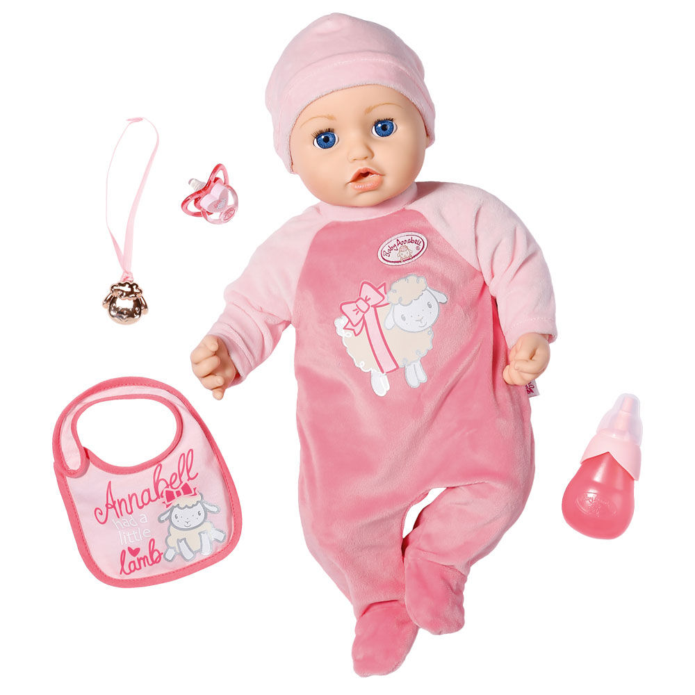 baby doll/first baby annabell 2 Pièce Rose Girafe Tenue Pour 14 in environ 35.56 cm 