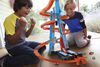 Hot Wheels-Coffret Altitude Crash-Propulseur motorisé et 1 véhicule
