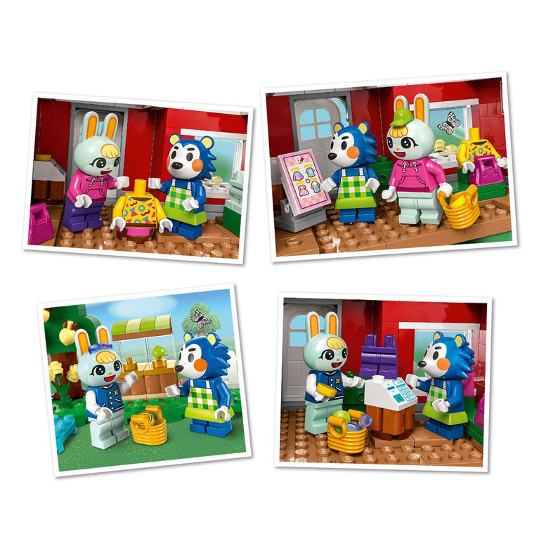 LEGO Animal Crossing La boutique de vêtements des soeurs Doigts de Fée Ensemble de jeu 77055