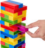 Jeu UNOStacko pour les enfants et la famille avec 45blocs à empiler colorés et un plateau