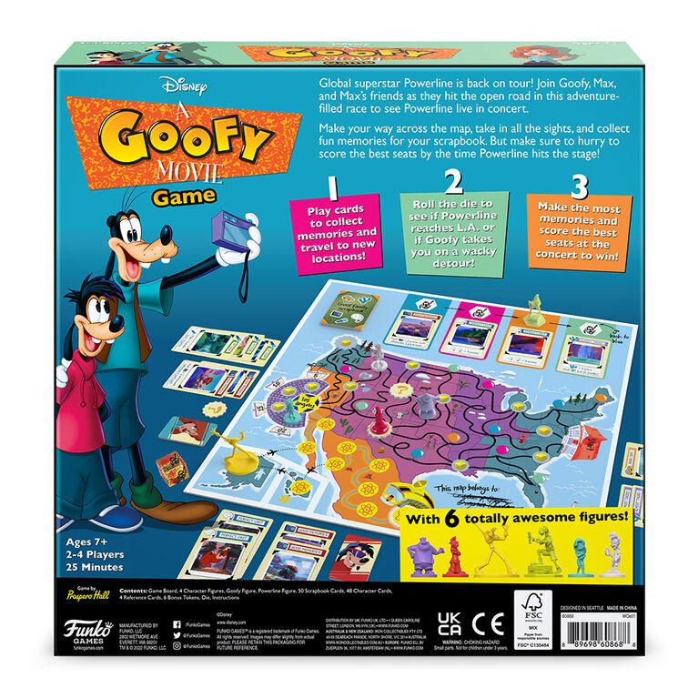 Funko Games Disney A Goofy Movie Board Game - English Edition