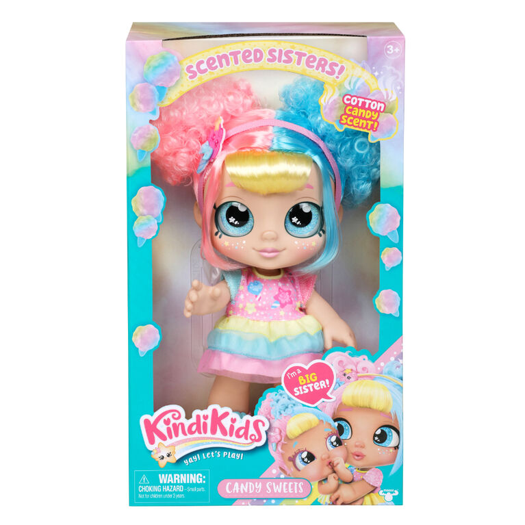 Kindi Kids Big Sister: Candy Sweets Toddler Doll