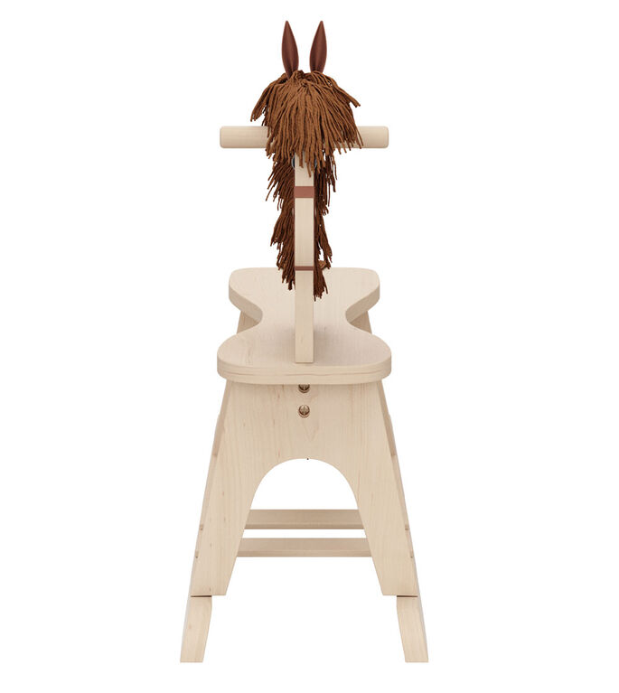 Storkcraft Wooden Rocking Horse - Driftwood