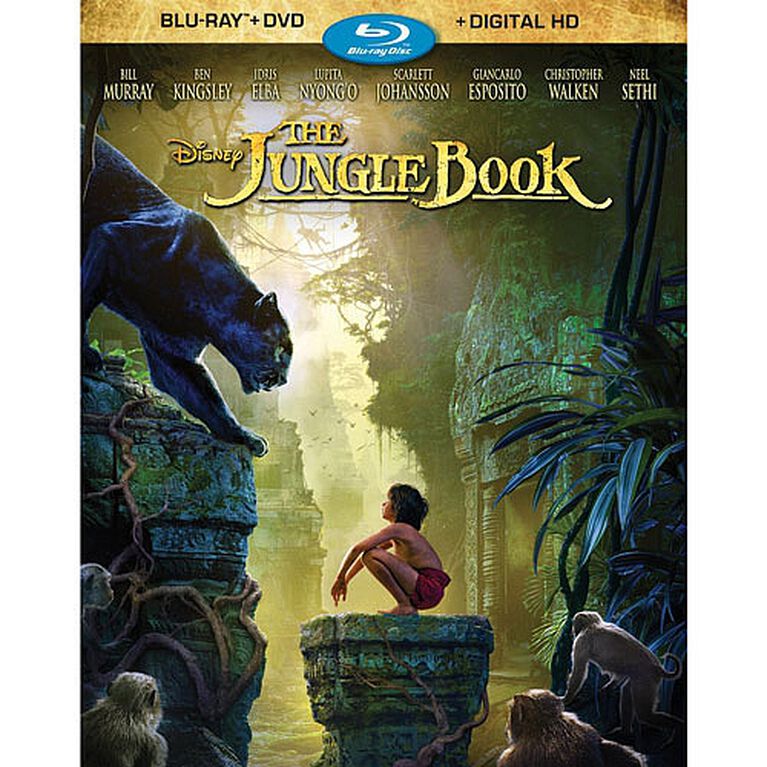 Blu-ray + DVD - The Jungle Book - English Edition