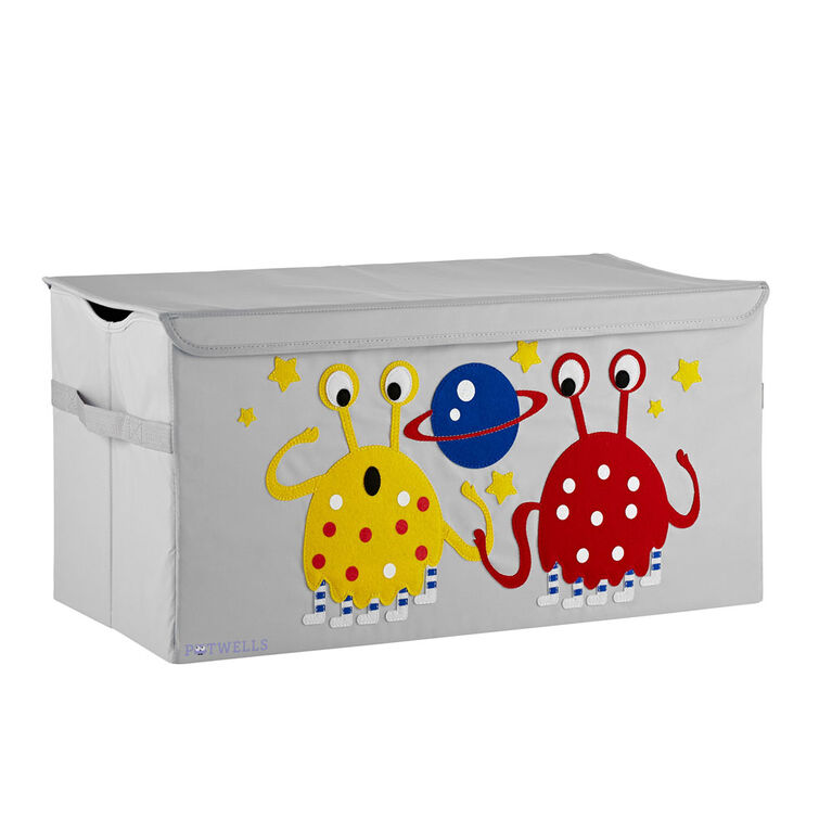 Potwells - Baby Kids Toddler Toy Storage Chest/Trunk Organizer - Alien