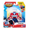 Jouet convertible Playskool Heroes Transformers Rescue Bots Academy, figurine Optimus Prime de 11 cm
