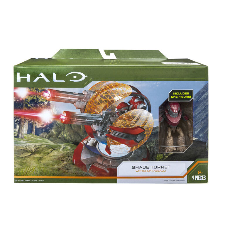 Halo Shade Turret with Grunt Assault