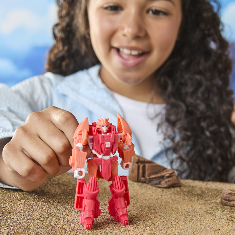 Transformers CYBERWORLD, figurine Cyber Changers Elita-1