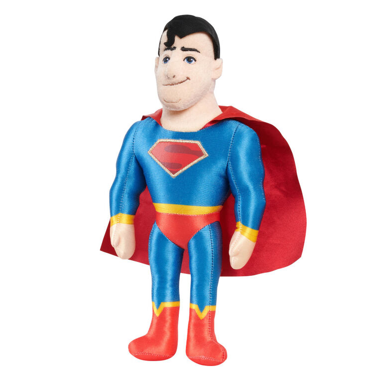 Ensemble de 2 Peluches DC Super Pets SUPERMAN et KRYPTO de 30 cm (12 pouces), Film Krypto et les Super-Animaux - Notre exclusivité